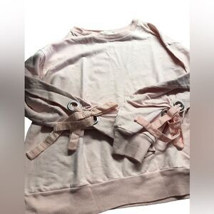 Penelope Projext size medium pale pink soft sweatshirt excellent condition